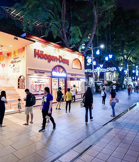 Orchard Road, Singapore, sees renewed interest in pop-ups